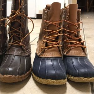 LL Bean duck boots